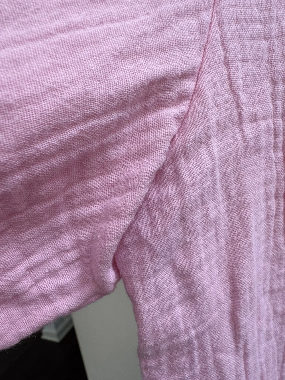 J. Crew Women’s Light Pink Long-Sleeve Button-Down Shirt